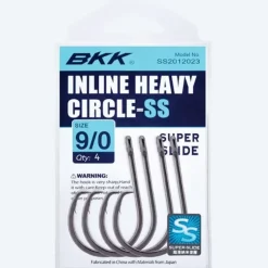 BKK Hooks Inline Heavy Circle-SS - Your Premium Fishing Gear Store Rods Lines Baits Accessories^ Discount
