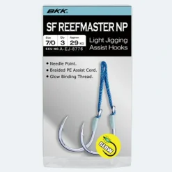 BKK Hooks SF Reefmaster NP, Bight Tin, Size 2/0 - Your Premium Fishing Gear Store Rods Lines Baits Accessories^ Best Sale