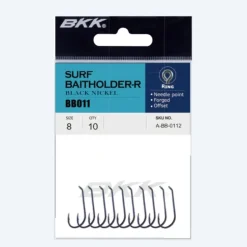 BKK Surf Baitholder-R Hooks #2 (9 Pack) - Your Premium Fishing Gear Store Rods Lines Baits Accessories^ Cheap