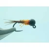 Black BH French Dip Hot Orange #16 2.3mm Bead - Your Premium Fishing Gear Store Rods Lines Baits Accessories^ Discount