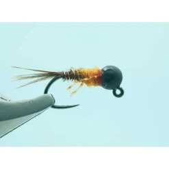 Black BH French Dip Hot Orange #12 3.8mm Bead - Your Premium Fishing Gear Store Rods Lines Baits Accessories^ Outlet