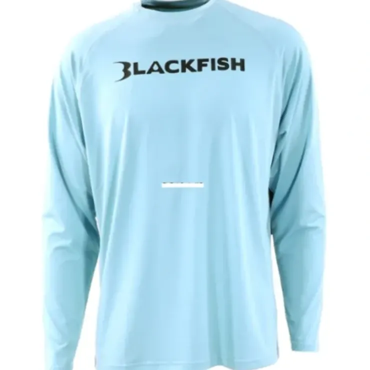 Blackfish CoolCharge UPF Swift Long Sleeve - Sky Blue Size M - Your Premium Fishing Gear Store Rods Lines Baits Accessories^ Discount