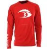 Blackfish CoolCore UPF Angler Long Sleeve Fin (Red/White) size Medium - Your Premium Fishing Gear Store Rods Lines Baits Accessories^ New
