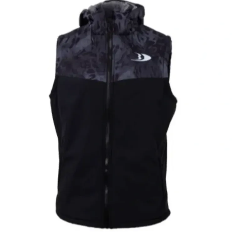 Blackfish Gale Softshell Vest Black/Pryn1 Blackout, 2XL - Your Premium Fishing Gear Store Rods Lines Baits Accessories^ New