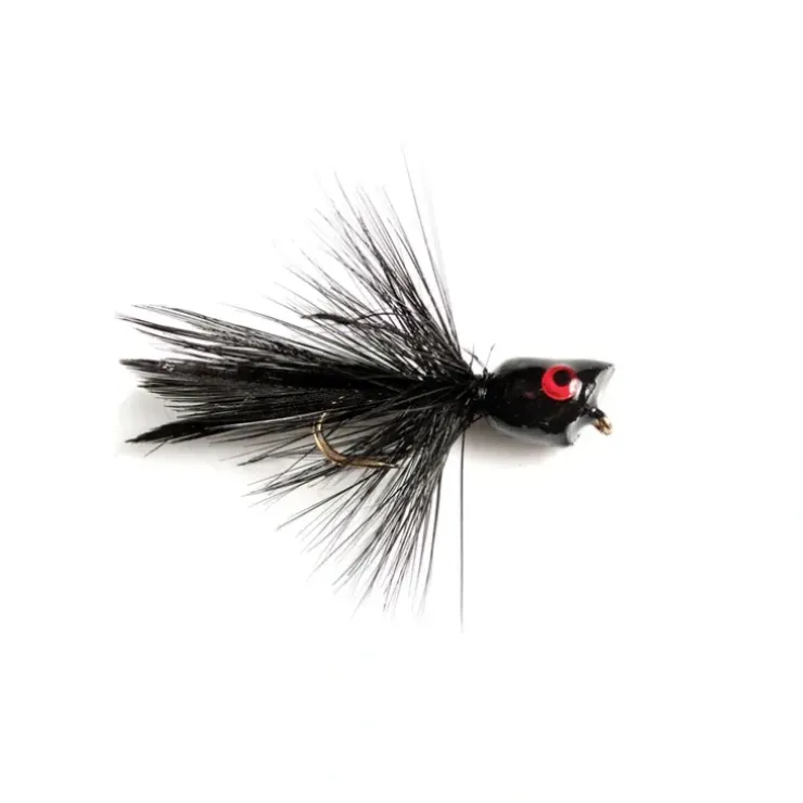 Bluegill Bug Popper Black - Your Premium Fishing Gear Store Rods Lines Baits Accessories^ Flash Sale