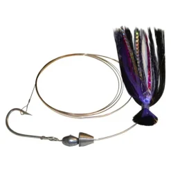 Blue Water Candy Ballyhoo Rig, 1oz, Purple/Black - Your Premium Fishing Gear Store Rods Lines Baits Accessories^ New