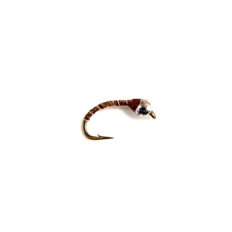 Brown Zebra Midge Tungsten Beadhead - Your Premium Fishing Gear Store Rods Lines Baits Accessories^ Outlet