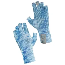 Buff Aqua+ Glove Camo Blue - Your Premium Fishing Gear Store Rods Lines Baits Accessories^ Sale