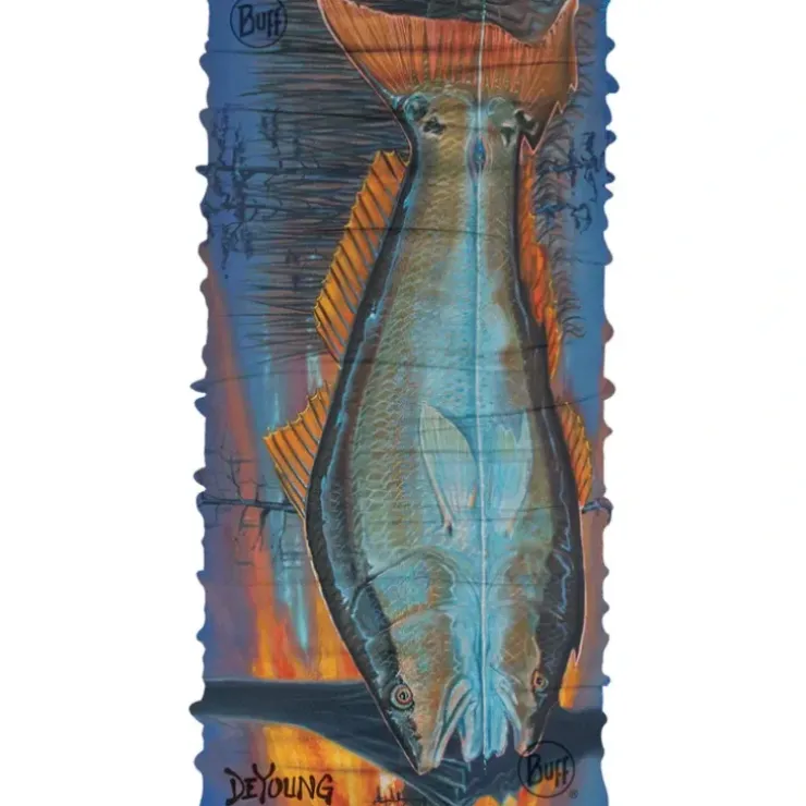 Buff CoolNet UV+ DeYoung Redfish Marsh - Your Premium Fishing Gear Store Rods Lines Baits Accessories^ Flash Sale