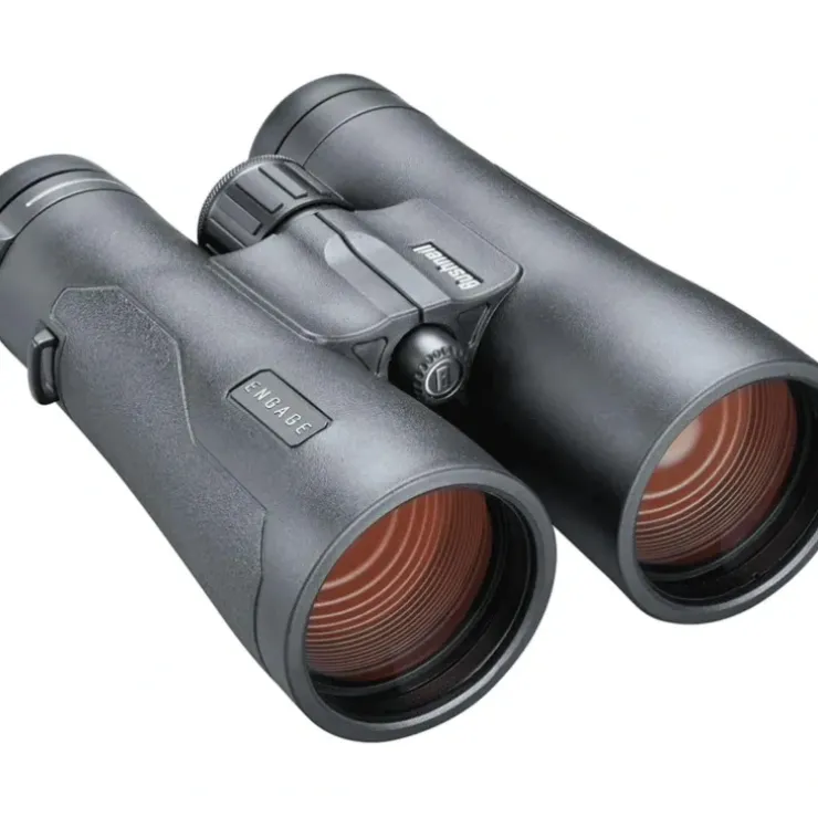 Bushnell Binocular, 12X50 Engage, Matte Black - Your Premium Fishing Gear Store Rods Lines Baits Accessories^ Cheap