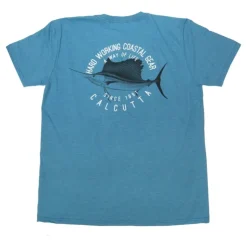 Calcutta Hard Working Short Sleeve No Pocket Heathered Lg - Your Premium Fishing Gear Store Rods Lines Baits Accessories^ Clearance