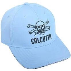 Calcutta Original Logo Cap, Adjustable Back, Light Blue - Your Premium Fishing Gear Store Rods Lines Baits Accessories^ Hot