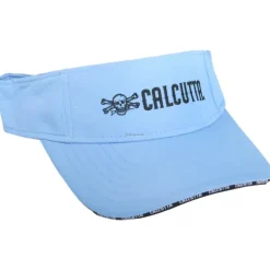 Calcutta Original Logo Visor, Adjustable Back, Light Blue - Your Premium Fishing Gear Store Rods Lines Baits Accessories^ Shop