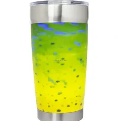 Calcutta Stainless Steel Double Wall Vacuum Seal Traveler Cup 20oz Mahi pattern - Your Premium Fishing Gear Store Rods Lines Baits Accessories^ Flash Sale