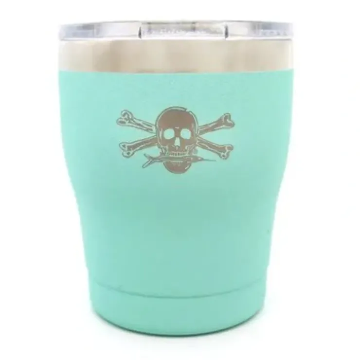 Calcutta Stainless Steel Double Wall Vacuum Seal Tumbler 10oz 2 pack w//lid Sea Foam - Your Premium Fishing Gear Store Rods Lines Baits Accessories^ Discount