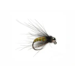 Callie's Jiggable Caddis Olive Barbless - Your Premium Fishing Gear Store Rods Lines Baits Accessories^ Online