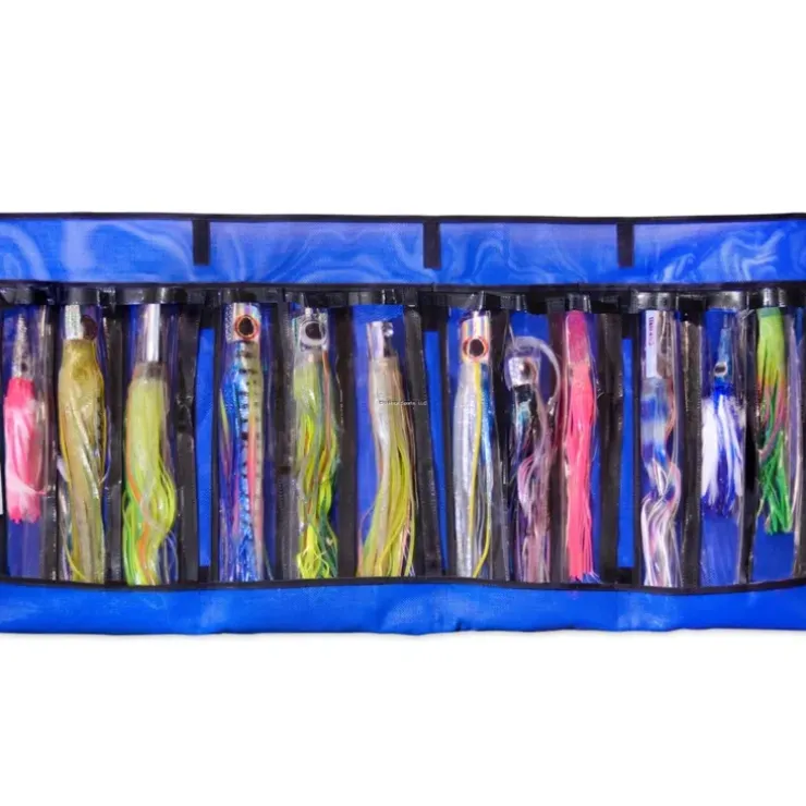 C&H Lure Case, 16 in x 41 in (40.6 cm x 104.1 cm), 12 Pocket - Your Premium Fishing Gear Store Rods Lines Baits Accessories^ Cheap