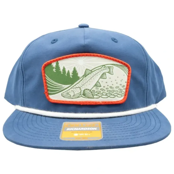 Casey Underwood Riffle Rider Rope Hat Navy - Your Premium Fishing Gear Store Rods Lines Baits Accessories^ Best Sale