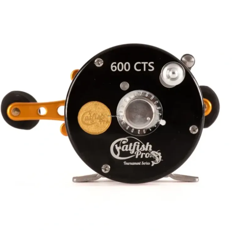 Catfish Pro 600CTS Tournament Series Round Baitcasting Reel - Your Premium Fishing Gear Store Rods Lines Baits Accessories^ Store