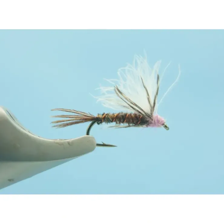 CDC Baetis Emerger Pink - 1 Doz. - Your Premium Fishing Gear Store Rods Lines Baits Accessories^ Flash Sale