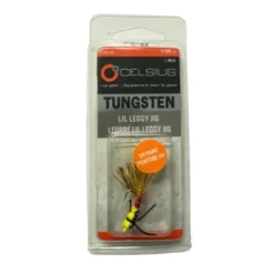 Celsius Lil Leggy Jig 1/26oz Chartreuse Tiger - Your Premium Fishing Gear Store Rods Lines Baits Accessories^ Discount