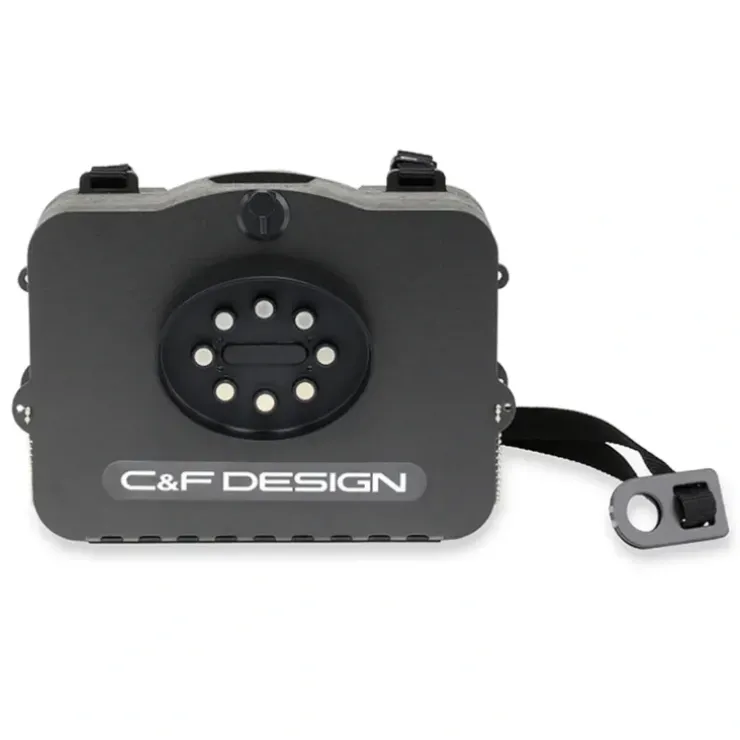 CF Design Universal System Chest Storage Black Large - Your Premium Fishing Gear Store Rods Lines Baits Accessories^ Clearance