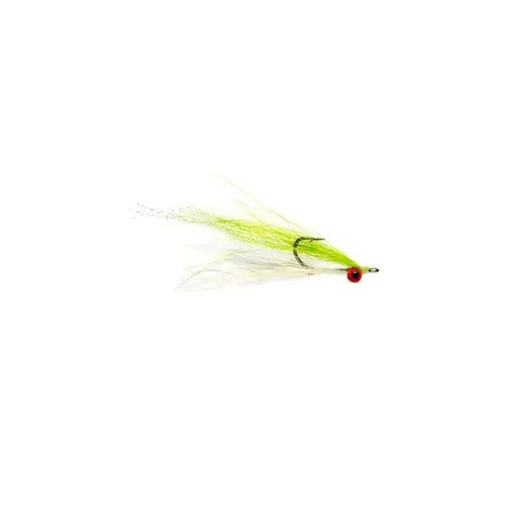 Clouser Minnow Chartreuse & White - Your Premium Fishing Gear Store Rods Lines Baits Accessories^ Sale