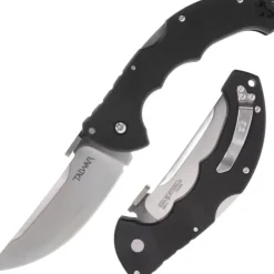 Cold Steel CS-21TTL Talwar Folding Knife, 4" Satin Blade, Tri-Ad Lock - Your Premium Fishing Gear Store Rods Lines Baits Accessories^ Shop
