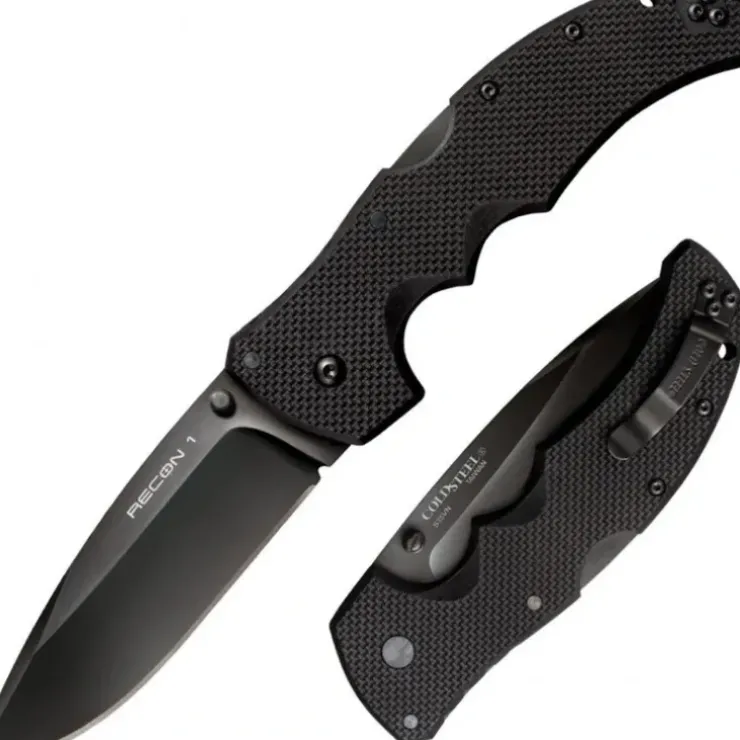 Cold Steel Recon1 Folding Knife, 4" Spear Point Blade, 9 3/8" - Your Premium Fishing Gear Store Rods Lines Baits Accessories^ Best Sale