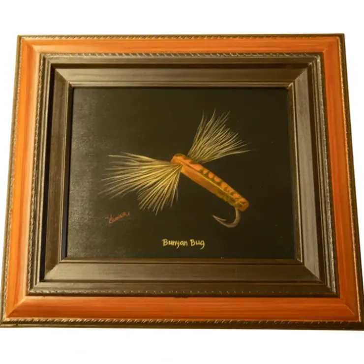 Conner Art Studio Framed Bunyan Bug - Your Premium Fishing Gear Store Rods Lines Baits Accessories^ Best