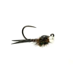 Copper John Jig Black Tungsten Beadhead Barbless - Your Premium Fishing Gear Store Rods Lines Baits Accessories^ Fashion