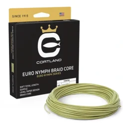 Cortland Euro Nymph Braid Core Line .022 Sage Green - Your Premium Fishing Gear Store Rods Lines Baits Accessories^ Discount