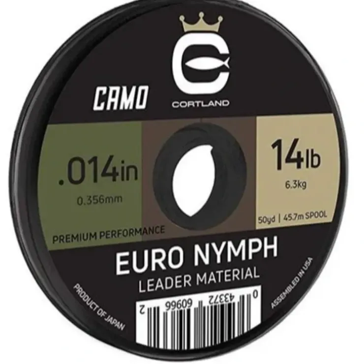CORTLAND EURO NYMPH LEADER MATERIAL NYLON - Your Premium Fishing Gear Store Rods Lines Baits Accessories^ Clearance