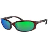Costa Brine Sunglasses Tortoise Green Mirror 580P - Your Premium Fishing Gear Store Rods Lines Baits Accessories^ Shop