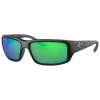Costa Fantail Sunglasses Matte Black Green Mirror 580P - Your Premium Fishing Gear Store Rods Lines Baits Accessories^ Hot