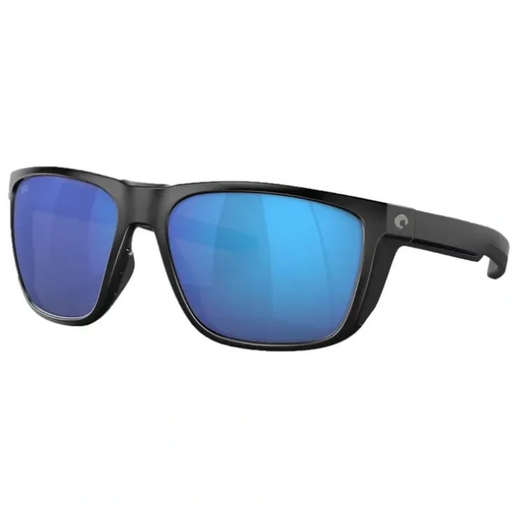 Costa Ferg Sunglasses Matte Black Blue Mirror 580G - Your Premium Fishing Gear Store Rods Lines Baits Accessories^ Fashion