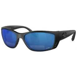 Costa Fisch Sunglasses Matte Black Gray Blue Mirror 580P C-Mate +2.00 - Your Premium Fishing Gear Store Rods Lines Baits Accessories^ Store