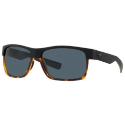 Costa Half Moon Sunglasses Matte Black Shinny Tortoise Gray 580P - Your Premium Fishing Gear Store Rods Lines Baits Accessories^ Store