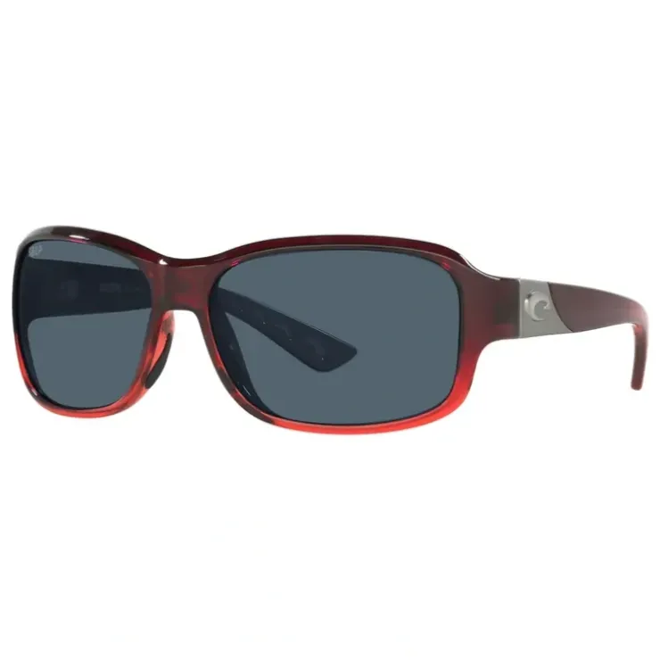 Costa Inlet Sunglasses Pomegranate Fade Gray 580P - Your Premium Fishing Gear Store Rods Lines Baits Accessories^ Fashion