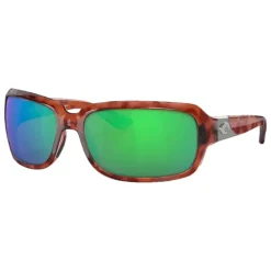 Costa Isabela Sunglasses Tortoise Green Mirror 580P - Your Premium Fishing Gear Store Rods Lines Baits Accessories^ New