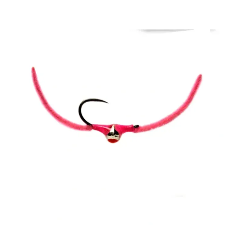 Croston's Chenille Worm Soft Pink Barbless - Your Premium Fishing Gear Store Rods Lines Baits Accessories^ Store