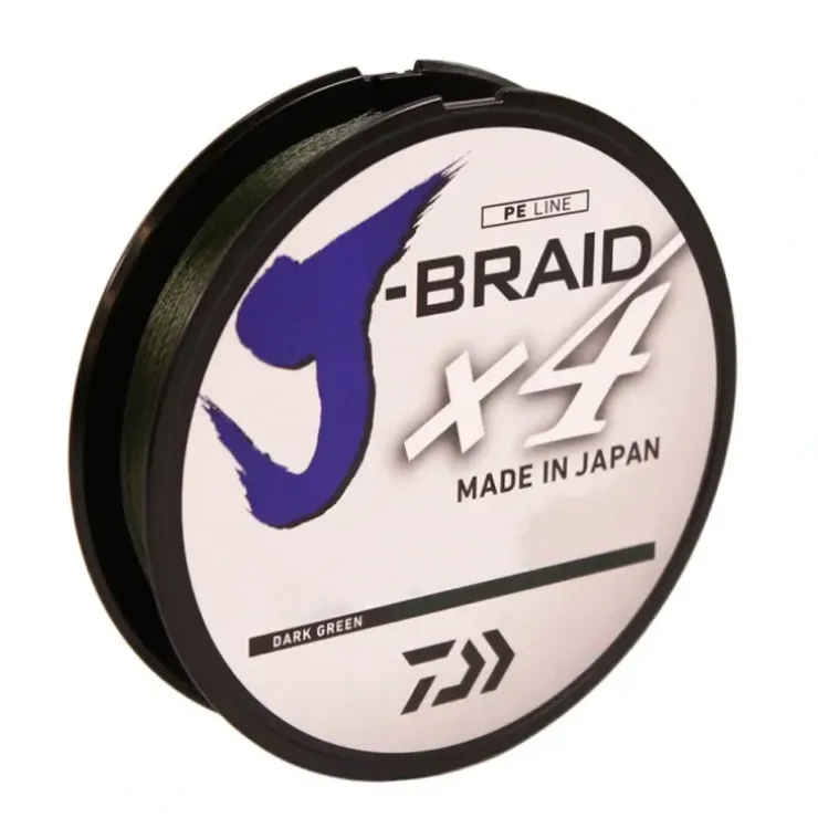 Daiwa J Braid 4 Weave Braided Line 150-300yd Blue/Green 3000yd Yellow - Your Premium Fishing Gear Store Rods Lines Baits Accessories^ Best Sale