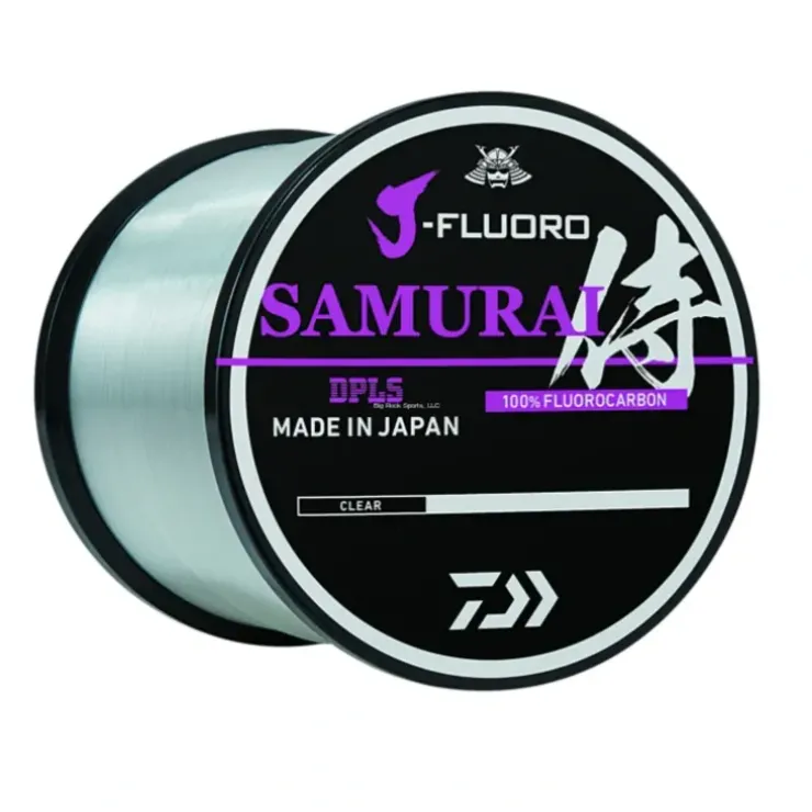 Daiwa J-Fluoro Samurai Fluorocarbon Line - Your Premium Fishing Gear Store Rods Lines Baits Accessories^ Best Sale