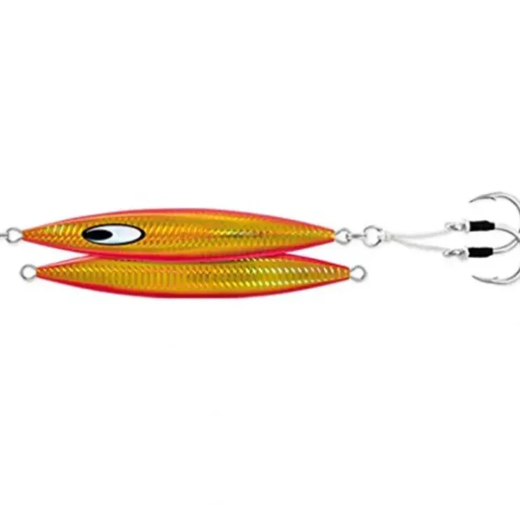 Daiwa Saltiga SK Metal Jig 2oz, 3/0 Assist Hooks, Orange Gold, SA-SK60G05 - Your Premium Fishing Gear Store Rods Lines Baits Accessories^ Hot
