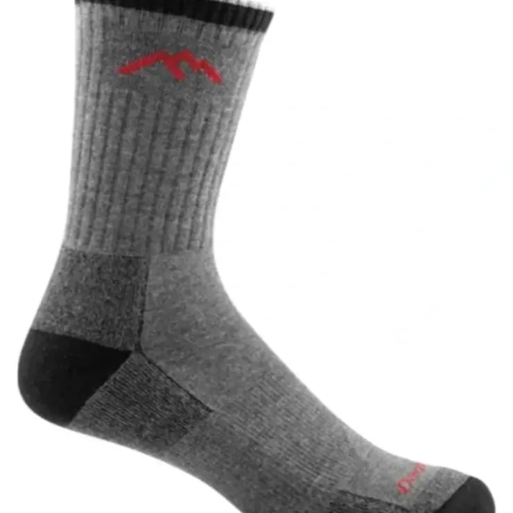 Darn Tough Mens Coolmax Micro Crew Sock Cushion - Your Premium Fishing Gear Store Rods Lines Baits Accessories^ New