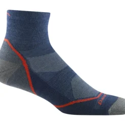Darn Tough Mens Light Hiker 1/4 Lightweight with Cushion - Your Premium Fishing Gear Store Rods Lines Baits Accessories^ Sale