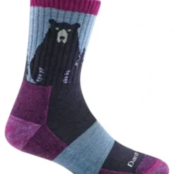 Darn Tough Womens Bear Town Micro Crew Sock Light Cushion - Your Premium Fishing Gear Store Rods Lines Baits Accessories^ Discount