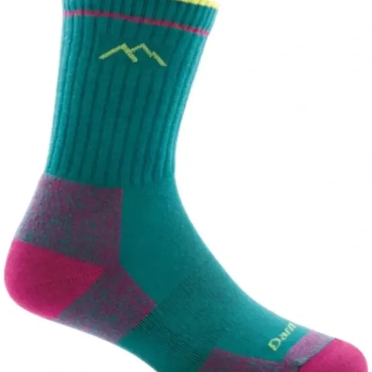Darn Tough Womens Coolmax Micro Crew Sock Cushion - Your Premium Fishing Gear Store Rods Lines Baits Accessories^ Best Sale