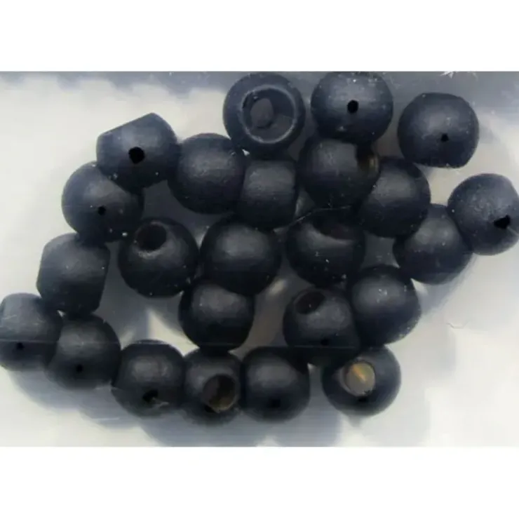 Dazzle Brass Beads - Matte Black - Your Premium Fishing Gear Store Rods Lines Baits Accessories^ Fashion