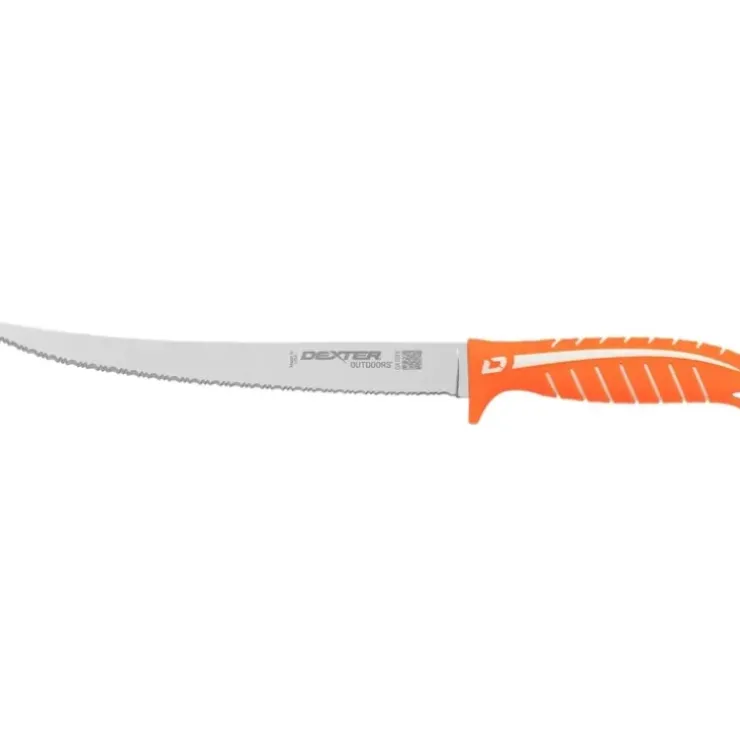 Dexter DEXTREME 10" Tiger Edge Fillet Knife with Sheath - Your Premium Fishing Gear Store Rods Lines Baits Accessories^ Online
